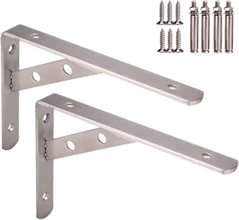 metal shelving brackets for two foot deep shelf|heavy duty large shelf brackets.